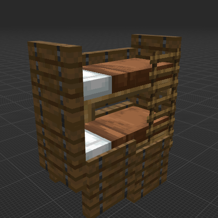 Wooden Bunk Bed