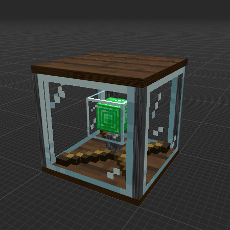 Cool wooden mansion style block