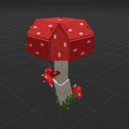 Red mushroom
