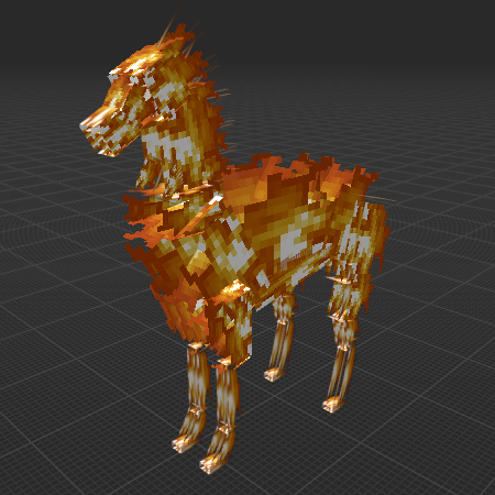 Fire horse