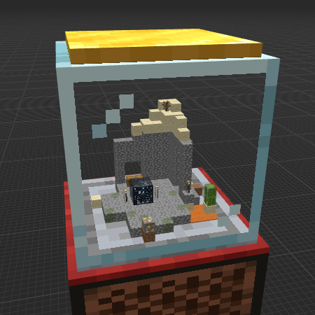 Lego MC: The Dungeon (Set 21119 Recreation)