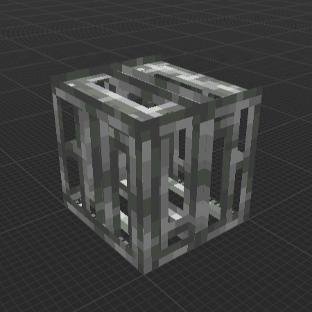 Iron Bars Block