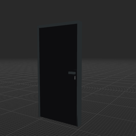Black door