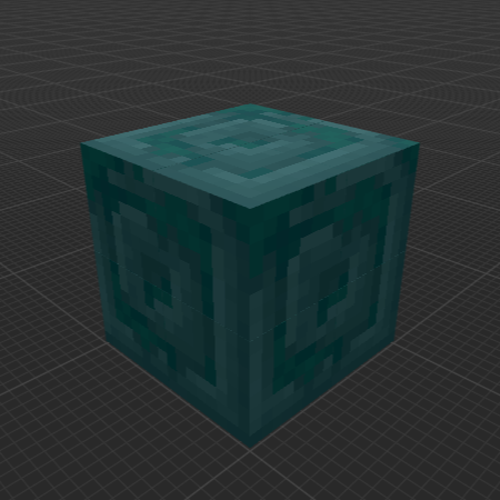 Blue Chiseled Stone Bricks (MC Dungeons)
