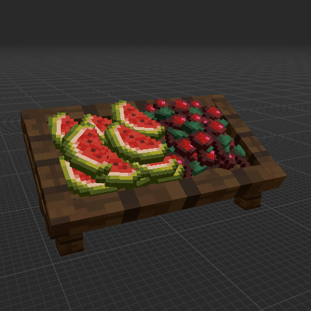 Fruit melons and berries