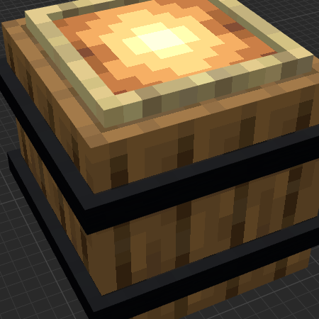 Barrel with Item Frame