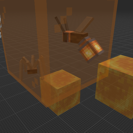 Ancient bugs in tree resin (BDStudio)