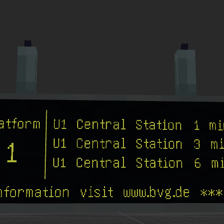 Train Arrrival Display