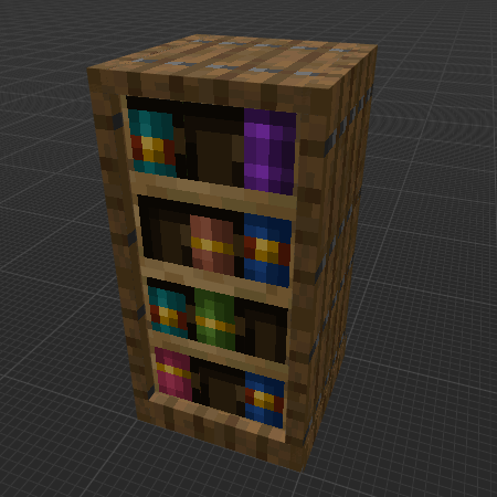Small Bookshelf [1×2 blocks]
