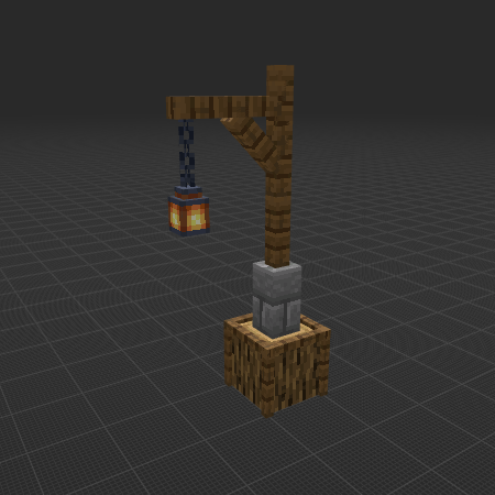 Medieval Street Lamp