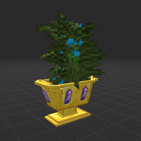 Double Gilded Pot