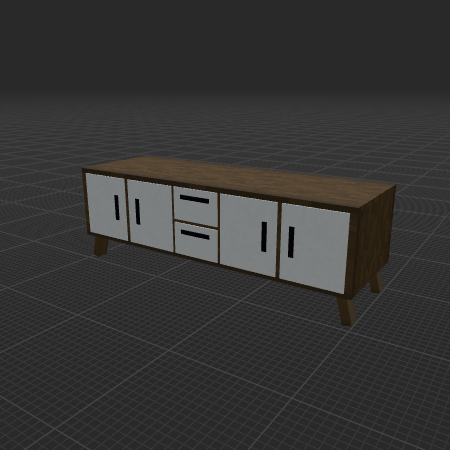 Modern Dark Oak Dresser