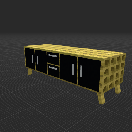 Modern Bamboo Dresser