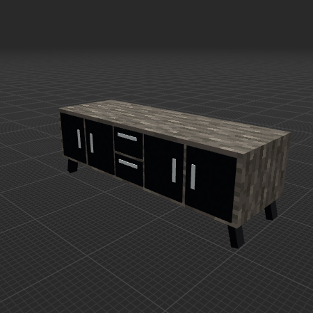 Modern Acacia Dresser