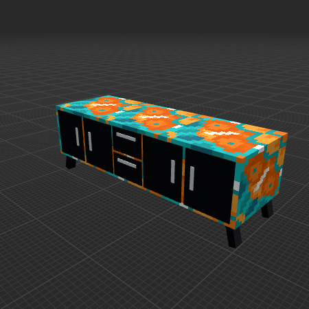 Modern Retro Tropicana Dresser