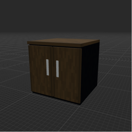 Dark Oak Kitchen Counter B