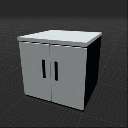 Black & White Kitchen Counter B