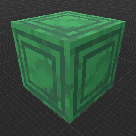 Tower Chiseled Block of Emerald (Dungeons)