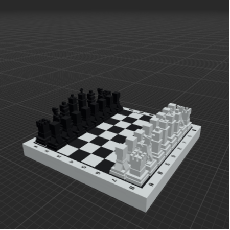 Just chess on the board