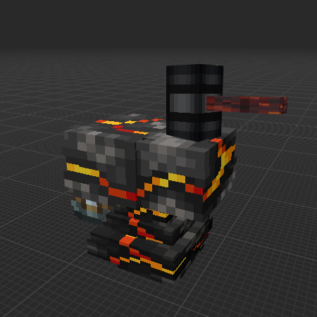 Fire Anvil + Hammering Animation