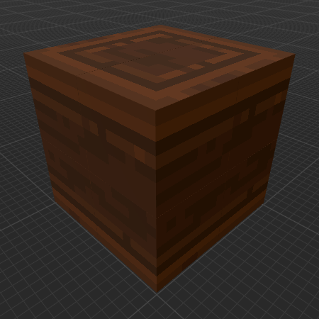 Chiseled Mahogany Wood 6 (Dungeons)