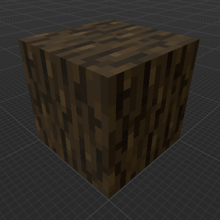 Spruce Drawbridge Wood (Dungeons)