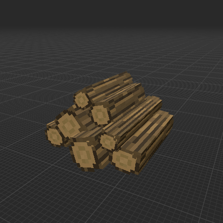 Simple Log Pile