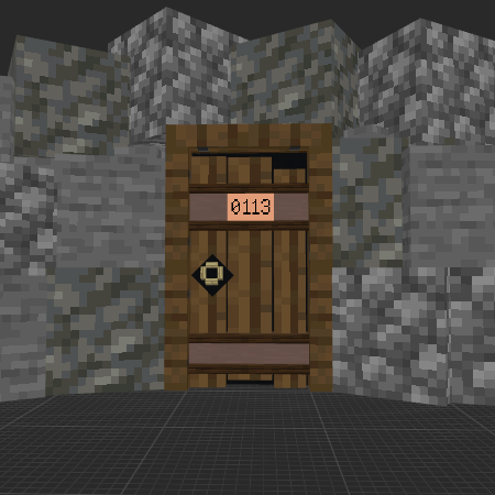 Doors from DOORS Roblox floor 2