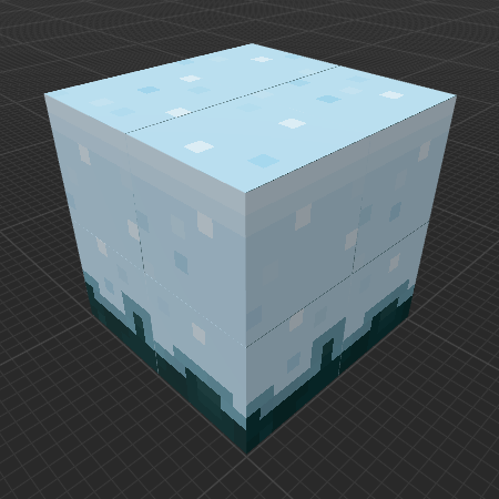 Snowy Frost Oak Side Leaves (Legends)