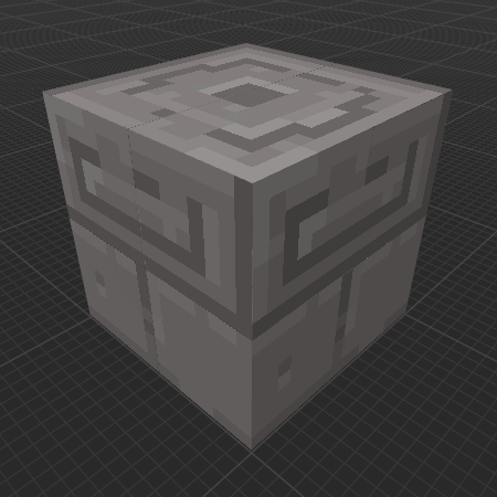 Golem Carved Side Stone Bricks (Legends)