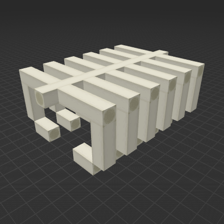 Fossil Spine 4 (Poseable)