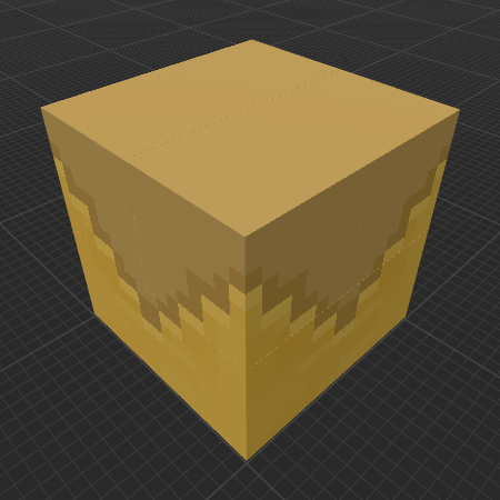 Carved Gold Block 5 (Legends)