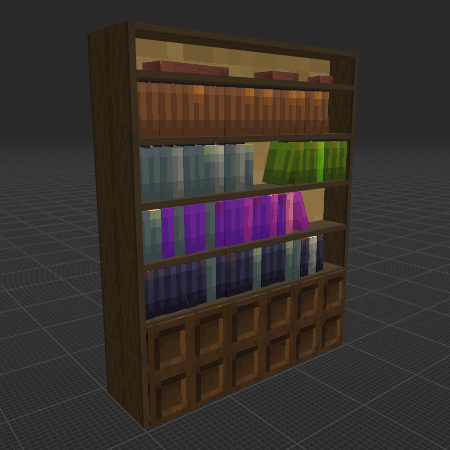 Double-Sided Bookshelf 2