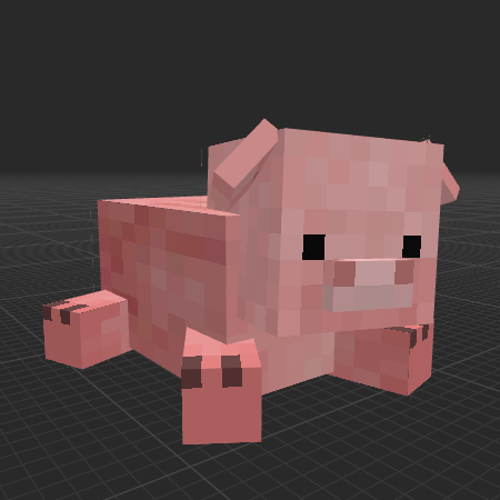 Laying Pig