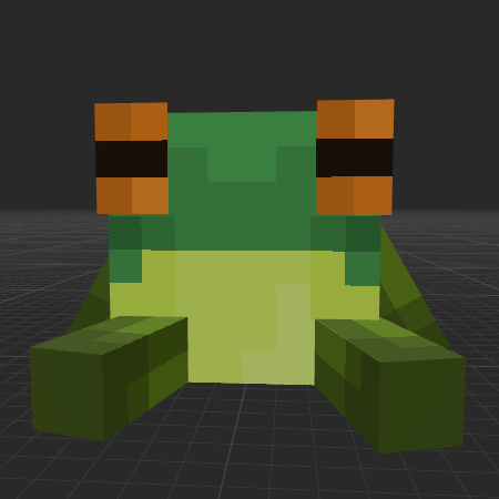 sitting frog