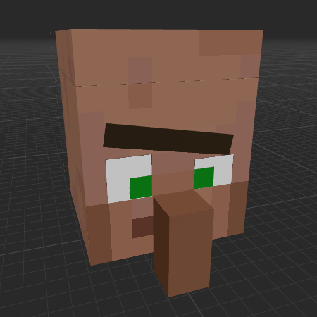 Villager Face Rig