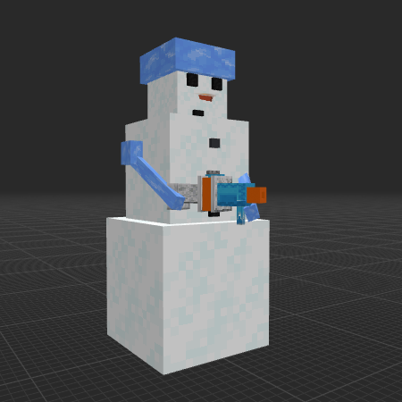 Snowman soldier