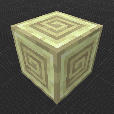 Chiseled Shulker Spiral End Stone (Dungeons)