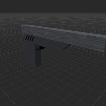 basic gun (only 25 block displays)