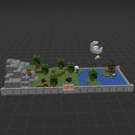 XC Plush shop display