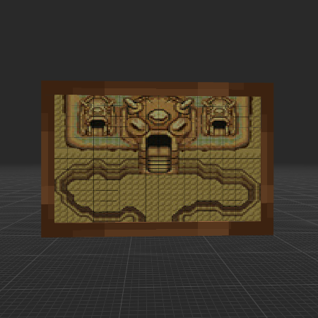 Legend Of Zelda Desert Temple Painting