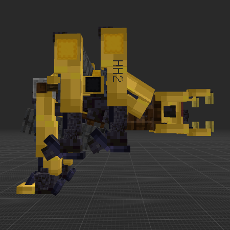 zero pose Cerberus MK-II (Cyberpunk 2077 robot)