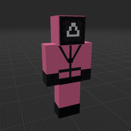 squid game guard (NO HEADS)