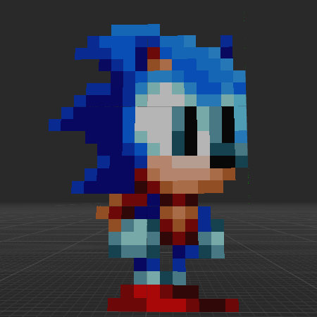 Mini Sonic From Mania (2D)