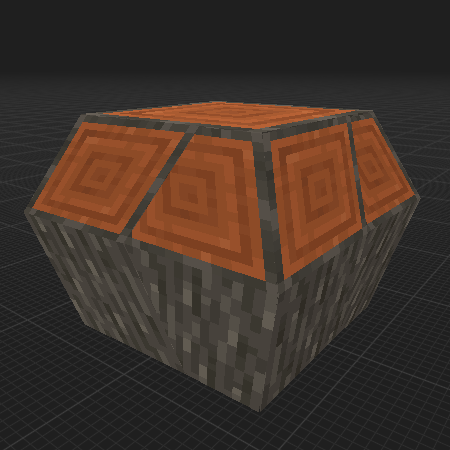 Unusual distortion of blocks