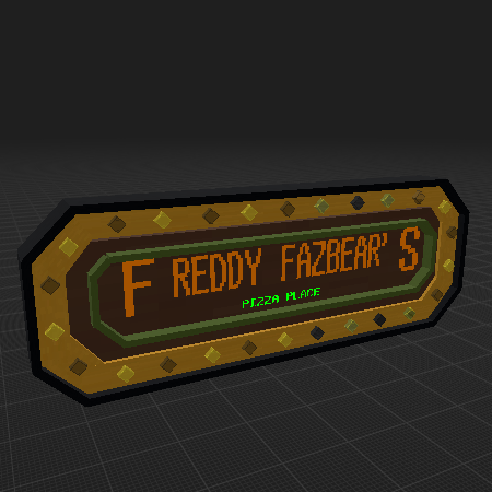FNAF movie Sign