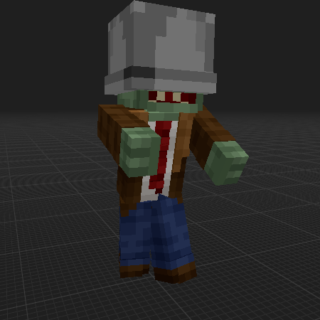 zombie with bucket