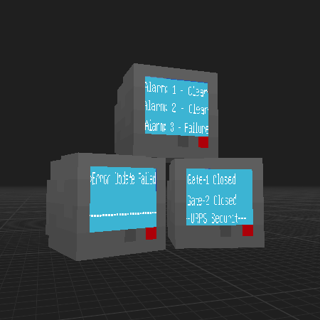 Security Screens Variant 1