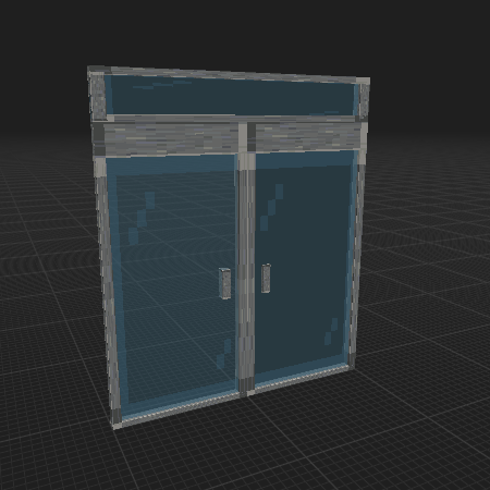 Korea Style Store Door (Close)