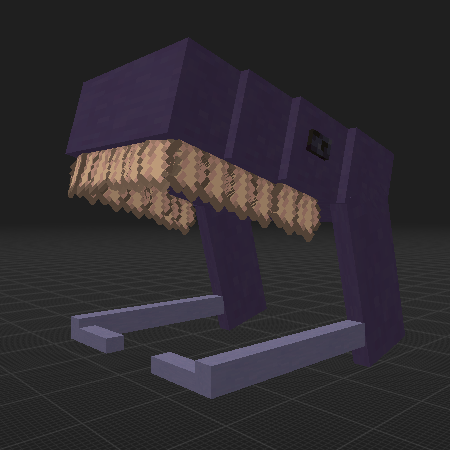 Whale mouth entrance